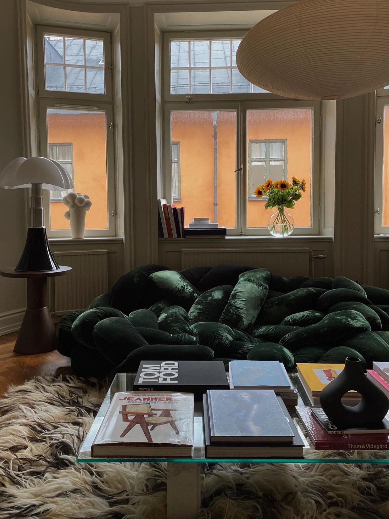 Rylight Python Velvet Tubes Sofa