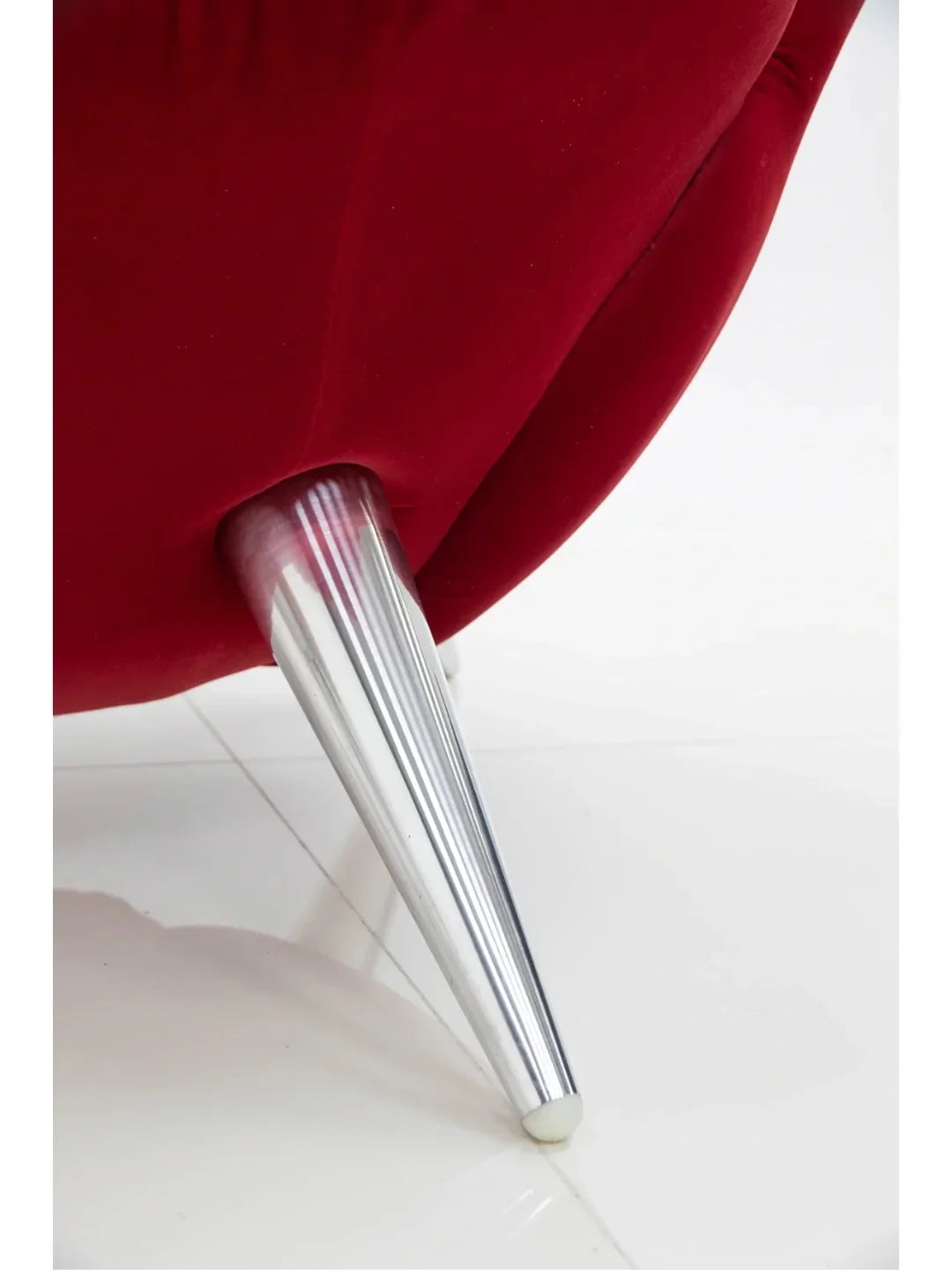 كرسي أريكة على شكل بتلات الورد على الطراز الإيطالي