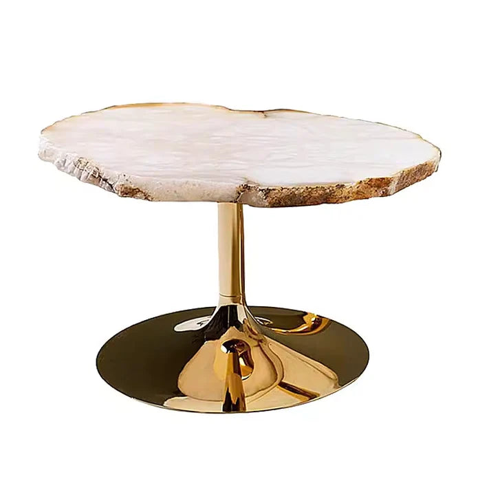 Natuurlijke albasten onregelmatige salontafelset voor woonkamer/slaapkamer