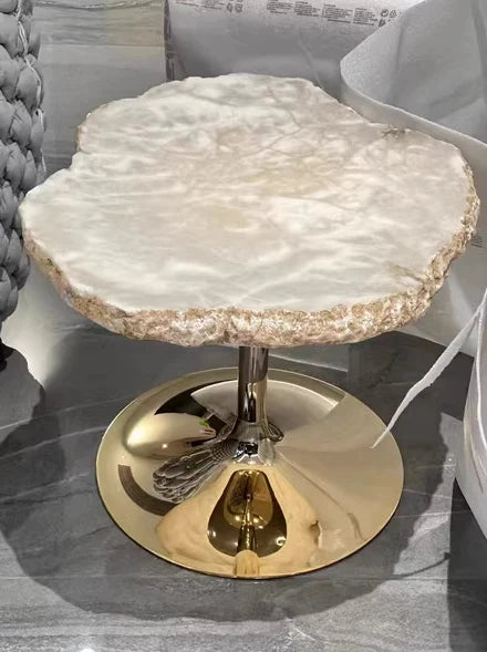 Natuurlijke albasten onregelmatige salontafelset voor woonkamer/slaapkamer