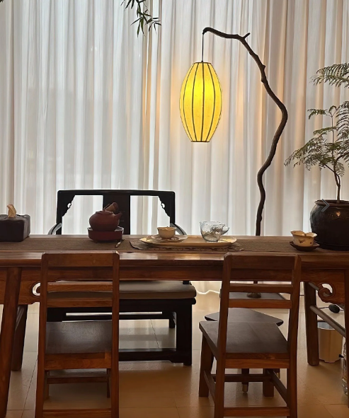 Rylight Minimalisme Boom Vloerlamp