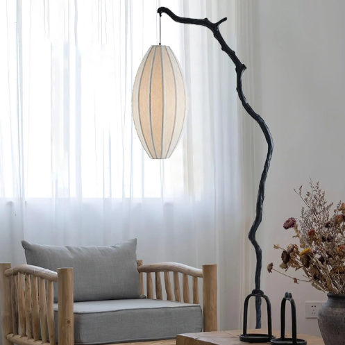Rylight Minimalisme Boom Vloerlamp
