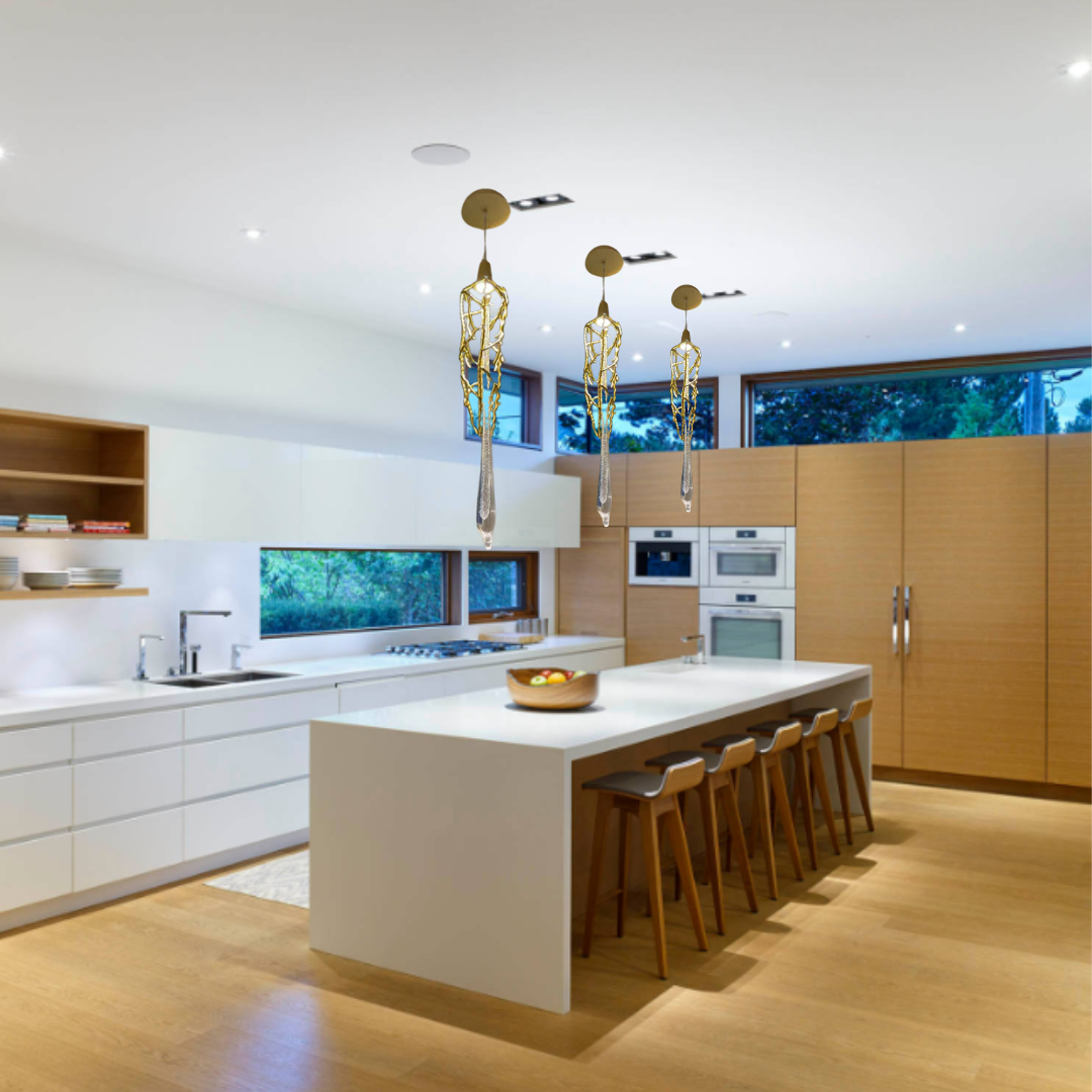 Enkelvoudige vertakte traanvormige hanger