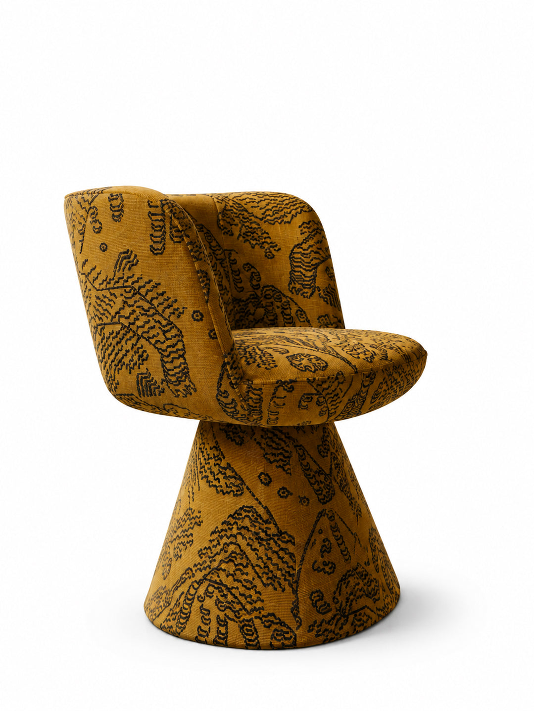 Tiger Mountain Sculptural Pedestal Chair