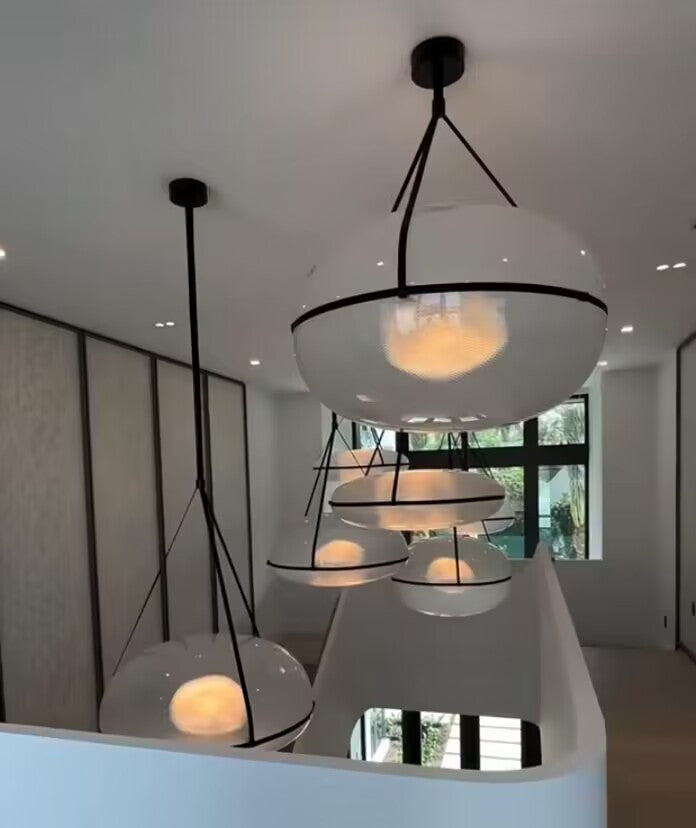 Modern Designer Recommended Elliptical Shell Pendant