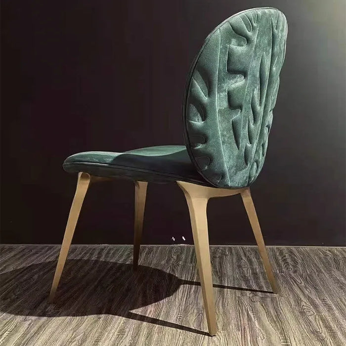 Luxury Velvet/Leathef Sofa Chair For Dining Room