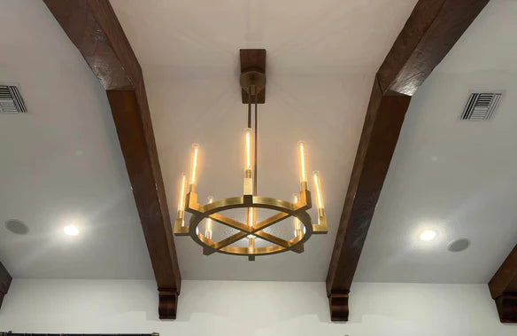 ثريا زجاجية أنبوبية مستديرة/خطية من رايلايت