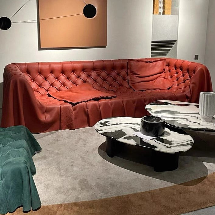 High-end moderne Chesterfield-bank