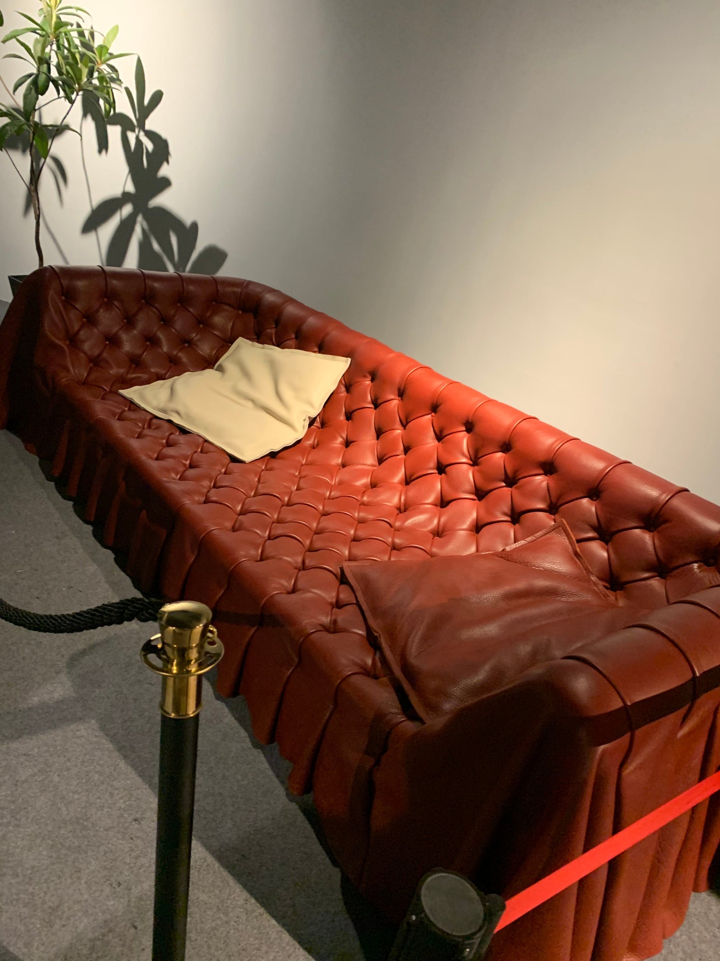 High-end moderne Chesterfield-bank