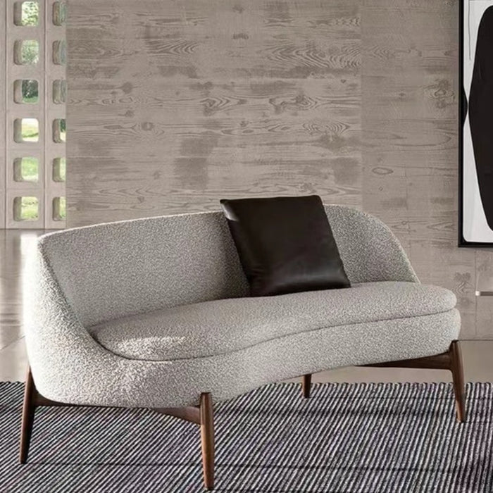 Italian Light Luxury Casual Fabric/Leather Sofa For Living Room