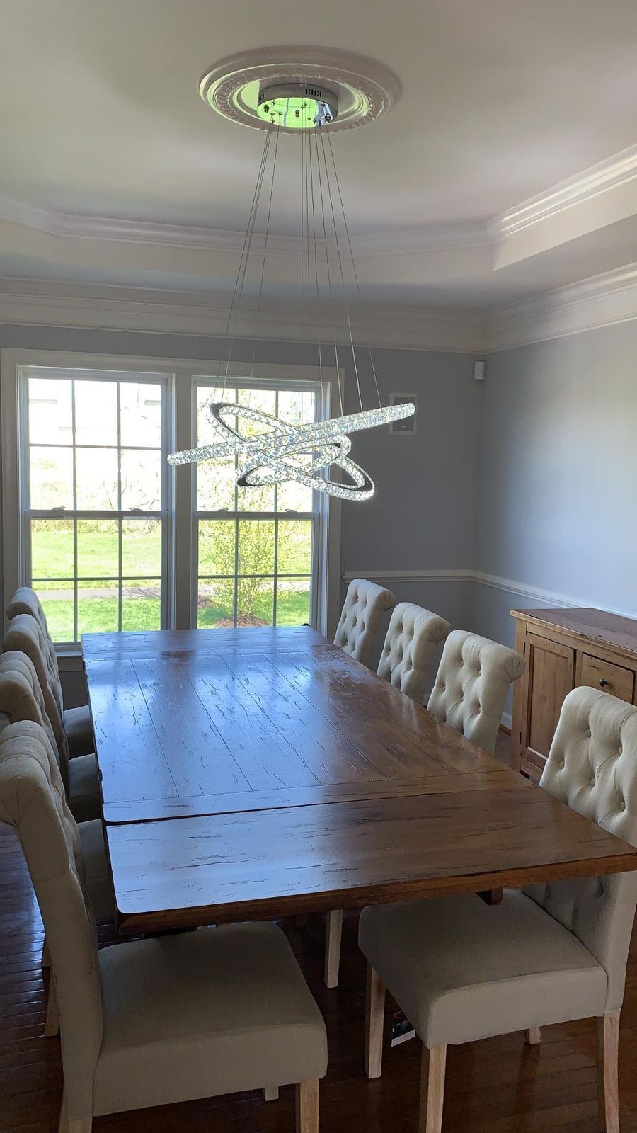 Rylight 2/3/4/5/6/7-Rings Crystal Chandelier