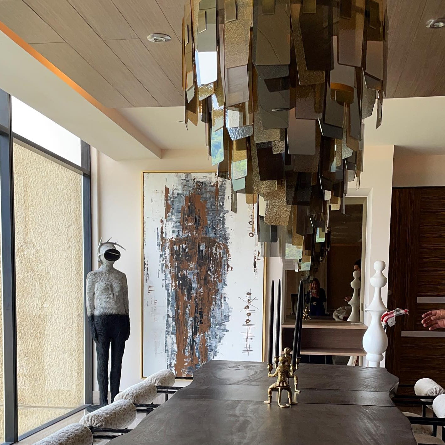 Luxe, prachtige meerlaagse hangkroonluchter voor woonkamer/eetkamer/slaapkamer