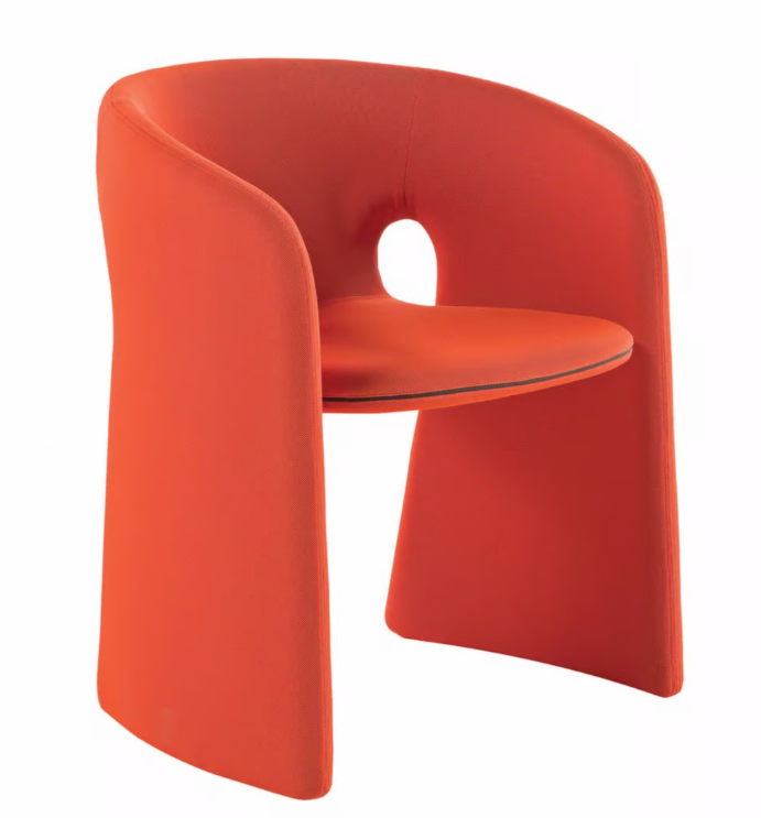 Moderne H-vormige gestoffeerde katoenen/lederen/nubuck leren bankstoel voor de woonkamer