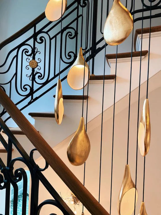 Modern Aesthetic Minimalism Contemporary Chandelier For Living Room/Dining Room