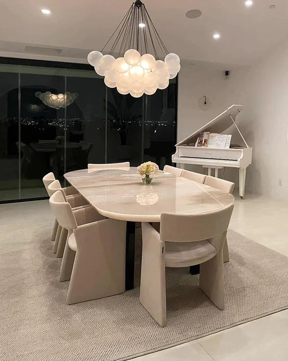 Rylight Cloud Balloons Glass Chandelier