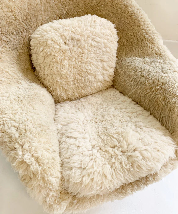 Cozy Fleece Lounge Sofa Chair