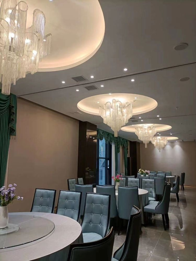 Rylight postmoderne kroonluchter met kwastjes