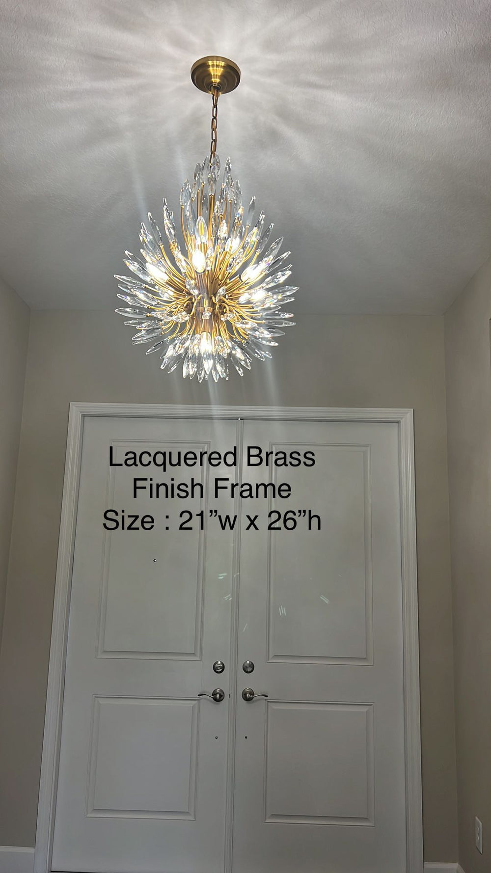 Rylight Modern Fashion Artistic Crystal Bead Bouquet Chandelier