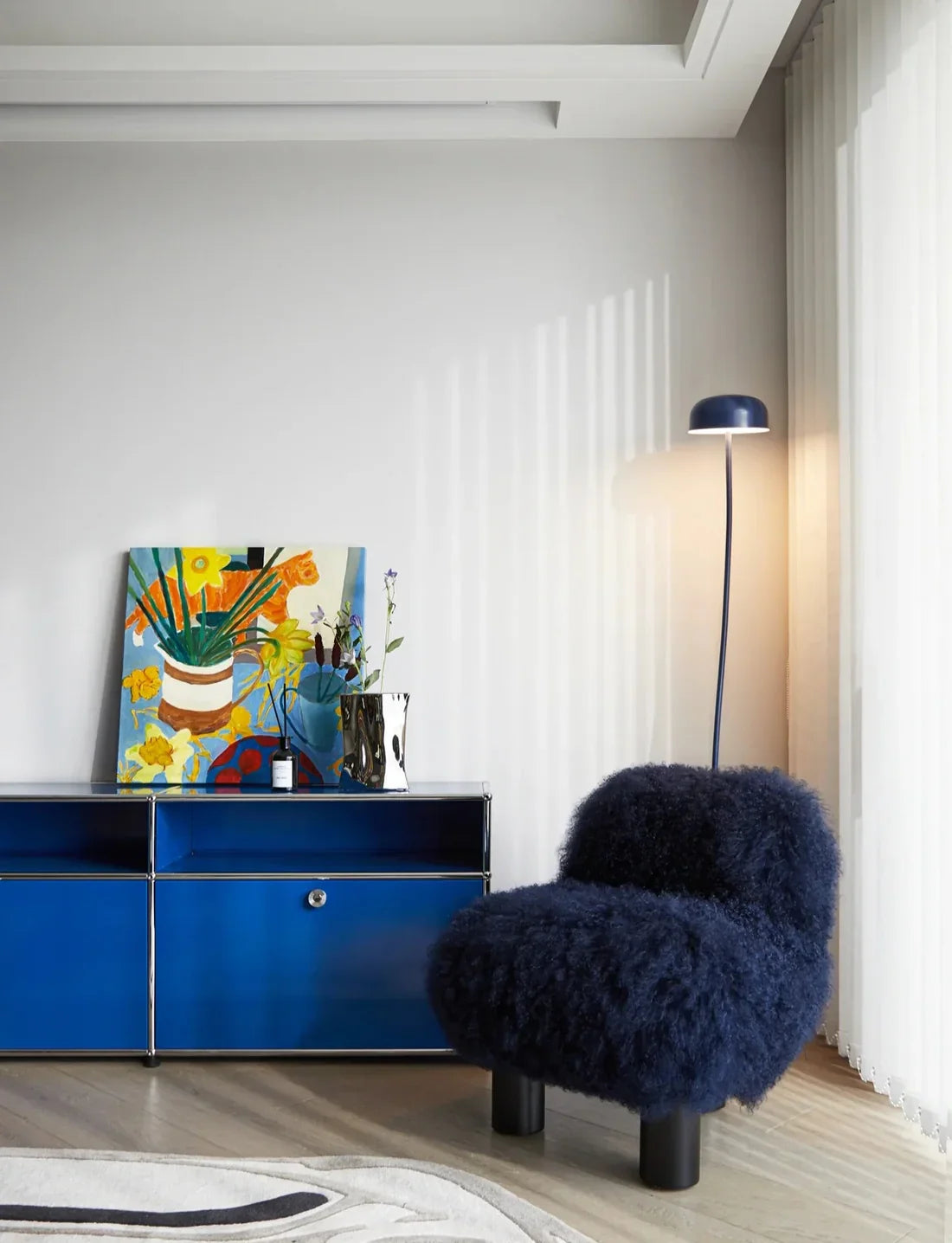 Rylight Lange Fluff Fleece Loungestoel