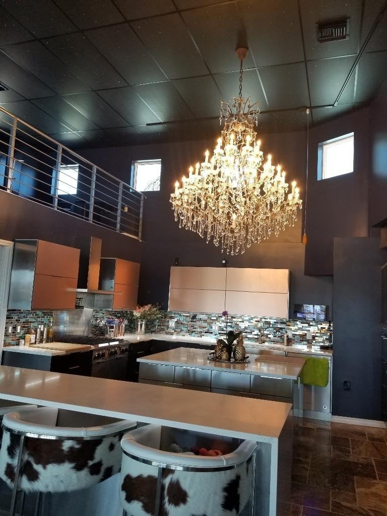 رايلايت 25/50-ثريا كريستالية ذات شمعة تقليدية خفيفة