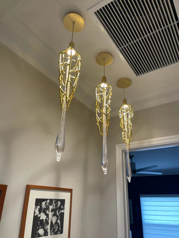 Enkelvoudige vertakte traanvormige hanger