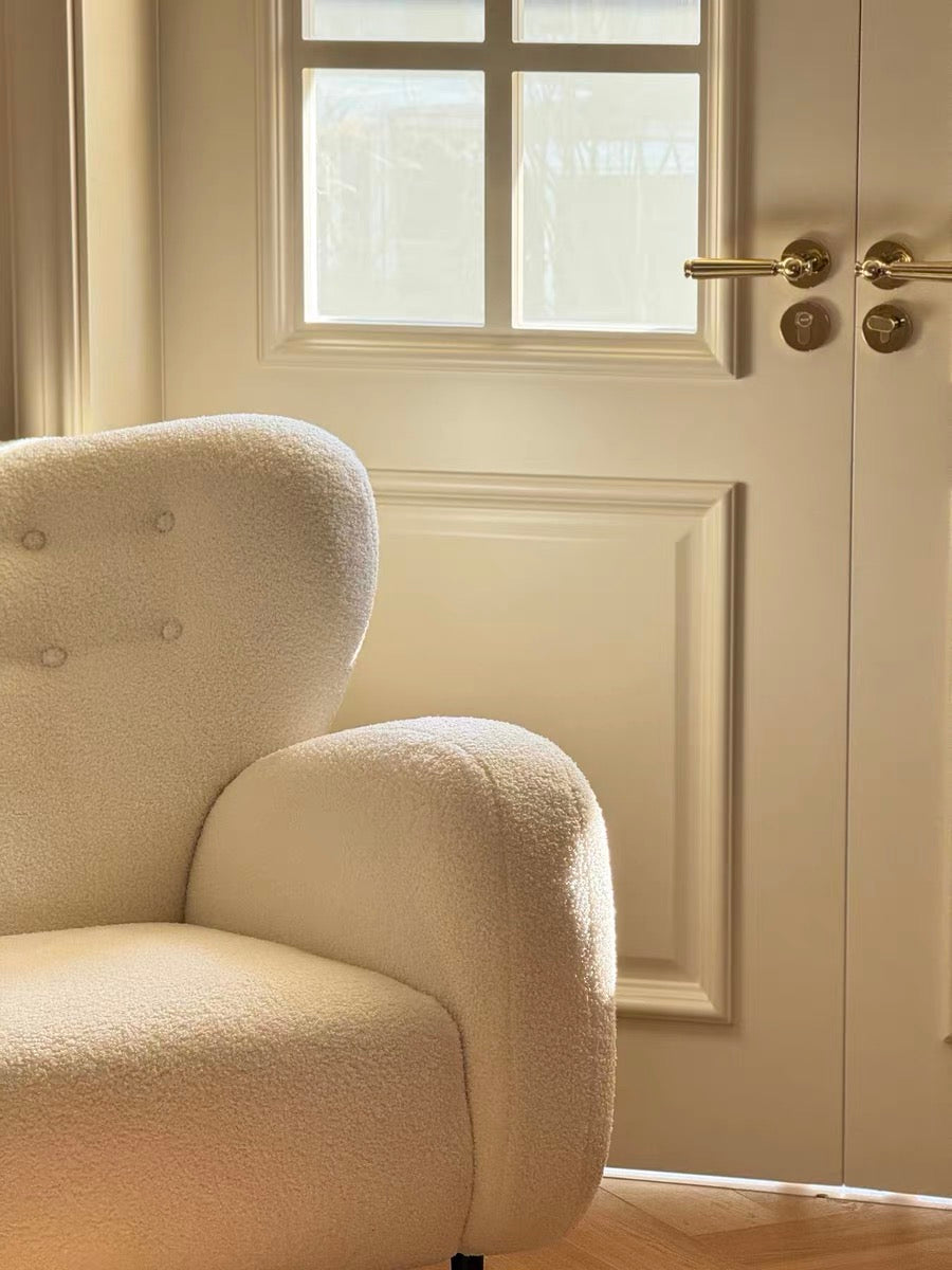 Rylight Fleece Witte Bankstoel