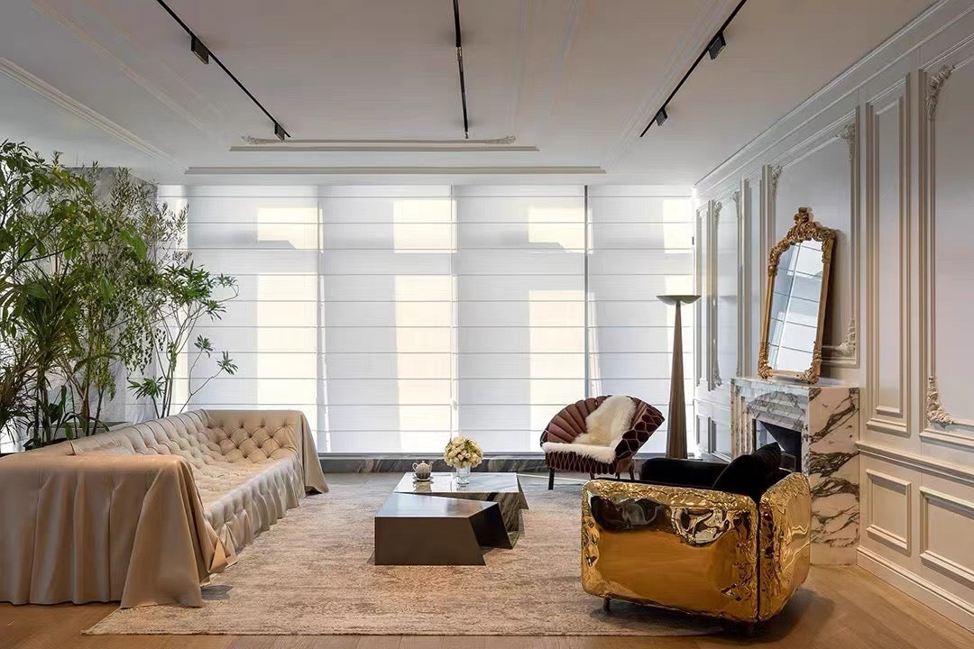 High-end moderne Chesterfield-bank