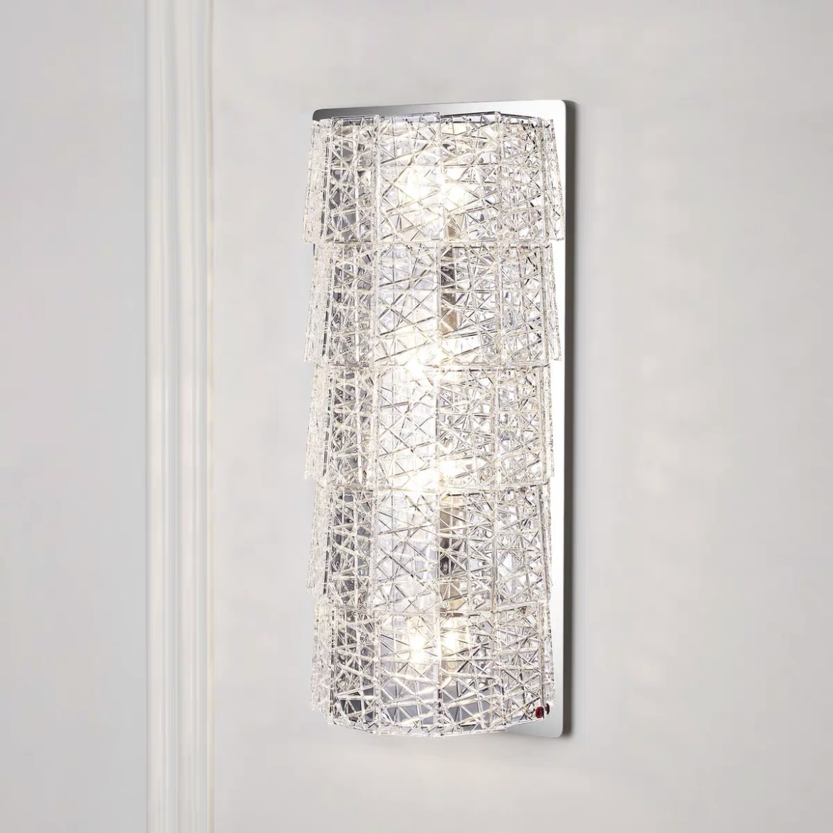 Moderne Frozen Crystal Wandlamp