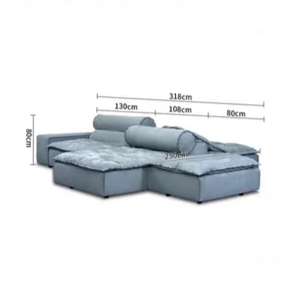 Modern Soft Sofa Composition