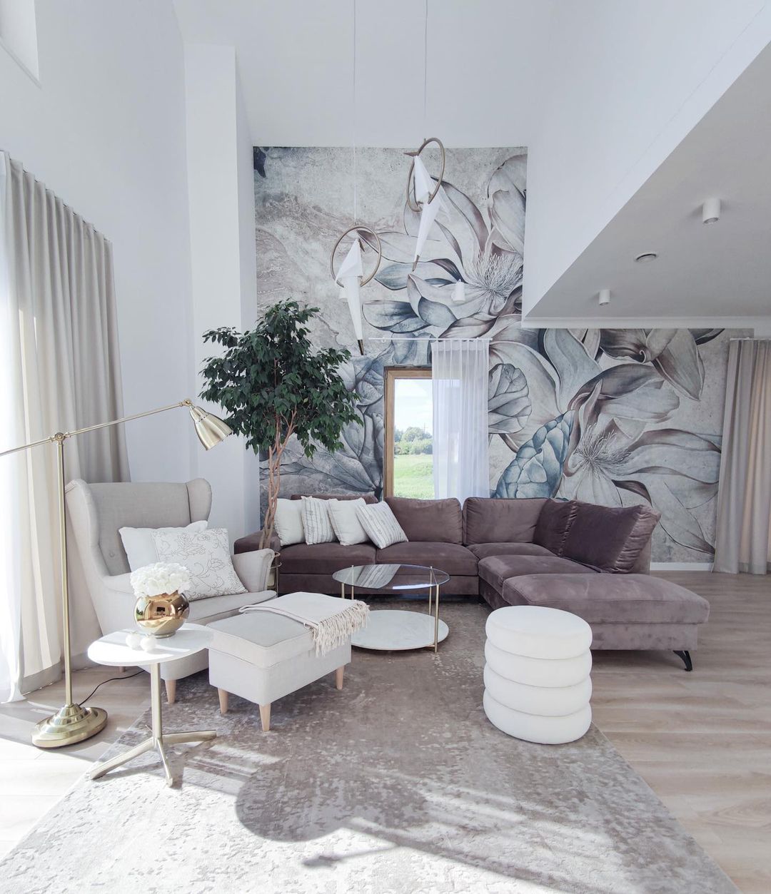 Modern Sitting Birds Pendant Light for Dining/Living Room/Staircase/Foyer