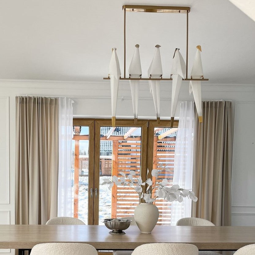 Modern Sitting Birds Pendant Light for Dining/Living Room/Staircase/Foyer