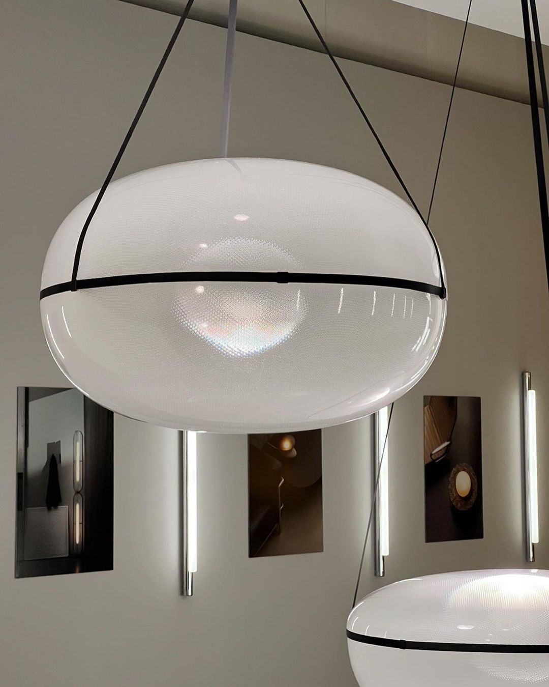 Modern Designer Recommended Elliptical Shell Pendant