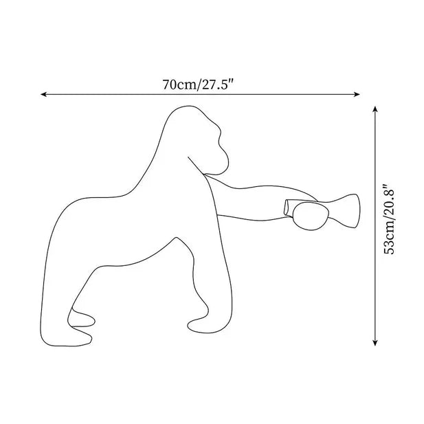 Rylight Gorilla Floor Lamp