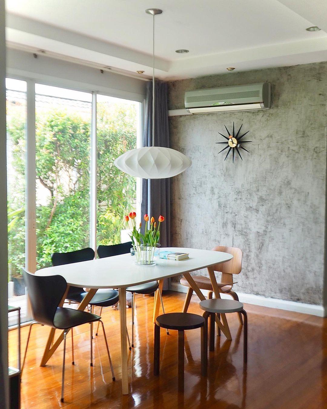 Rylight Modern Irregular Bubble Paper Pendant Lamp