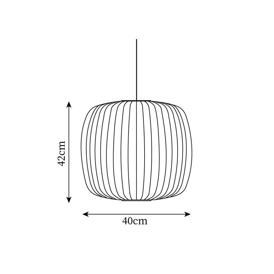 Rylight Modern Irregular Bubble Paper Pendant Lamp