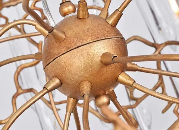 رايليت فرع النحاس قطرة المطر الثريا الكريستال