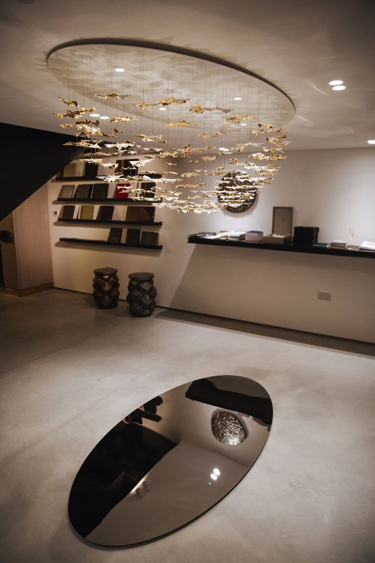 رايلايت 84/102/170/192 يترك تصميم فني للثريا