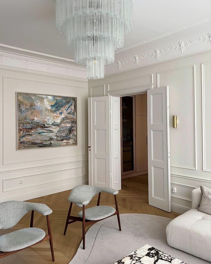 ثريا من الزجاج المنفوخ يدويًا من Rylight 3/5/7 طبقات