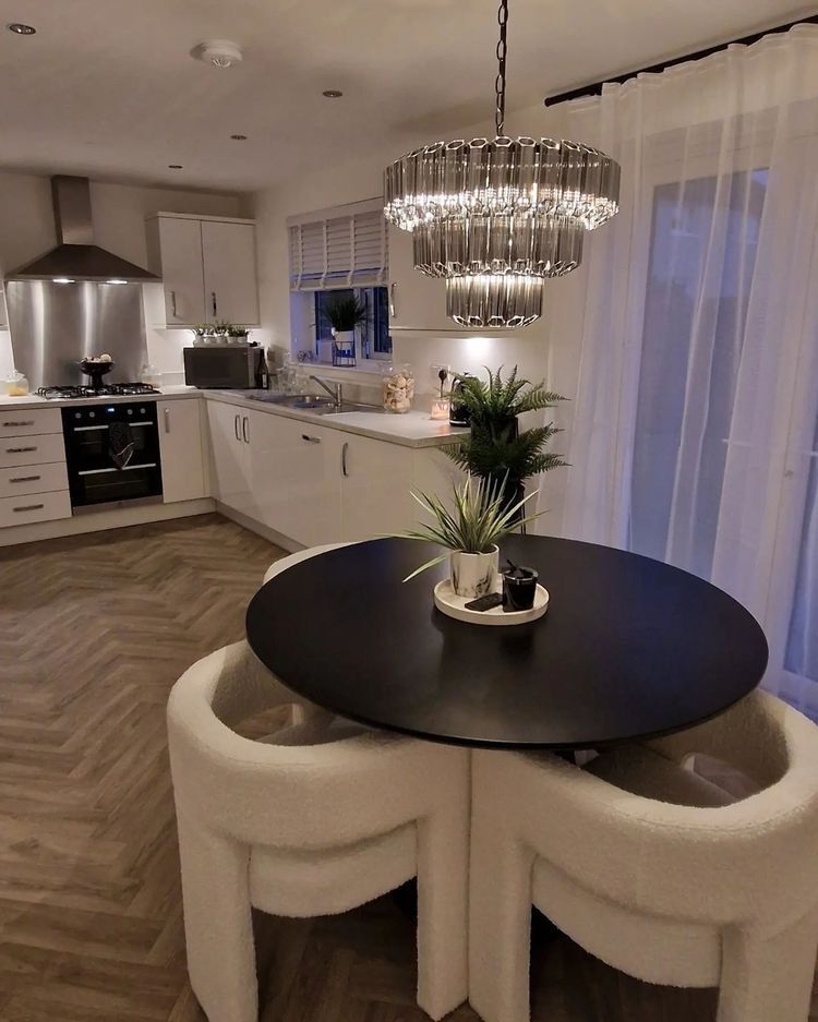 Rylight 4/7- ثريا زجاجية ذات طبقات رمادية فاتحة/شفافة