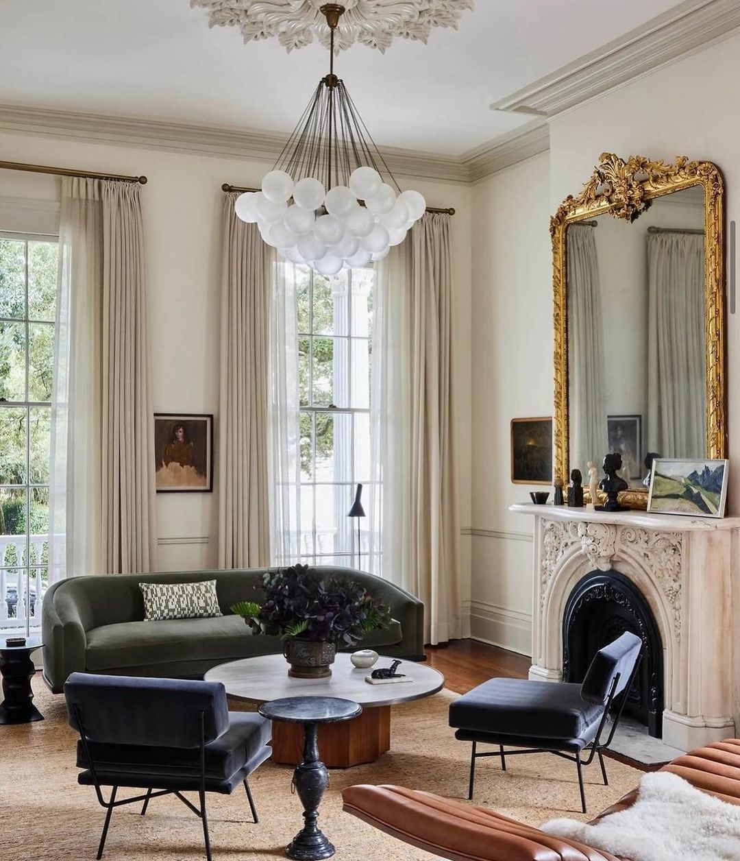 Rylight Cloud Balloons Glass Chandelier