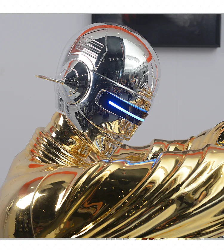 Rylight Gold Coat Goddess vloerlamp