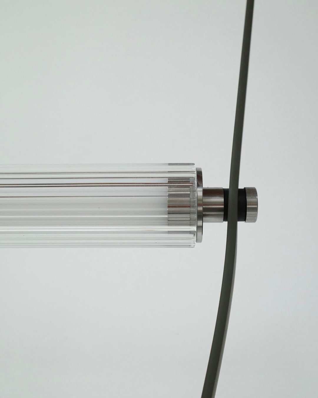 Rylight Designer U-shaped Belt Lamp LED Glass Tube Chandelier