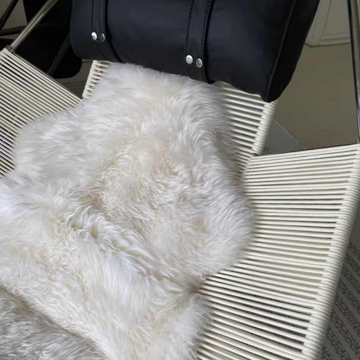 Door Rylight Designer aanbevolen handgemaakte relaxfauteuil/loungestoel met vlaggenlijn