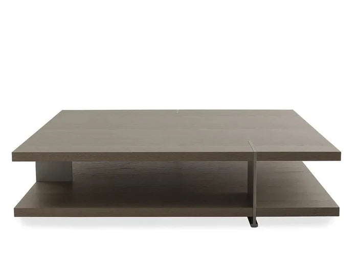 Modern Minimalism Wood/Marble Coffee Table