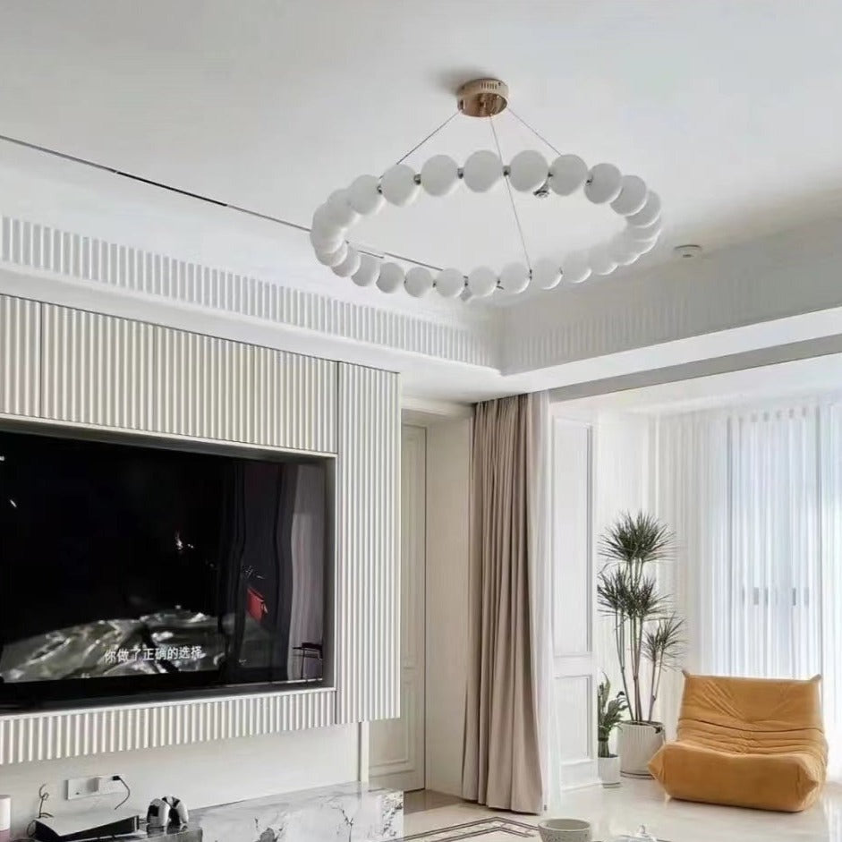 Nordic Magic Creative Pearl Ring For Dinging Room/Bedroom