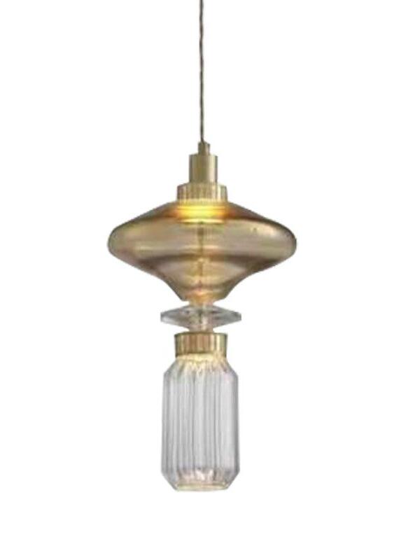 Irregular Art Glass Pendant Lamp