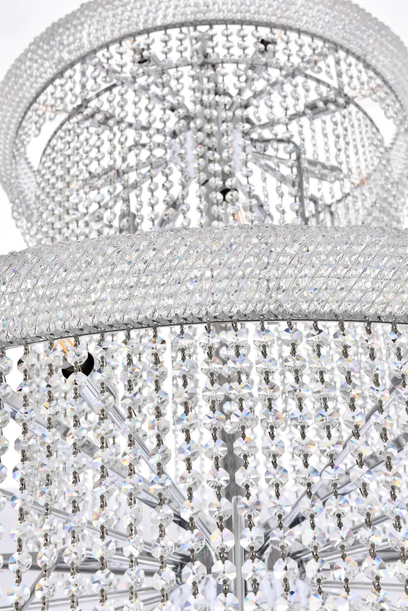 Rylight 41-lichts extra grote kristallen kroonluchter in luxe stijl