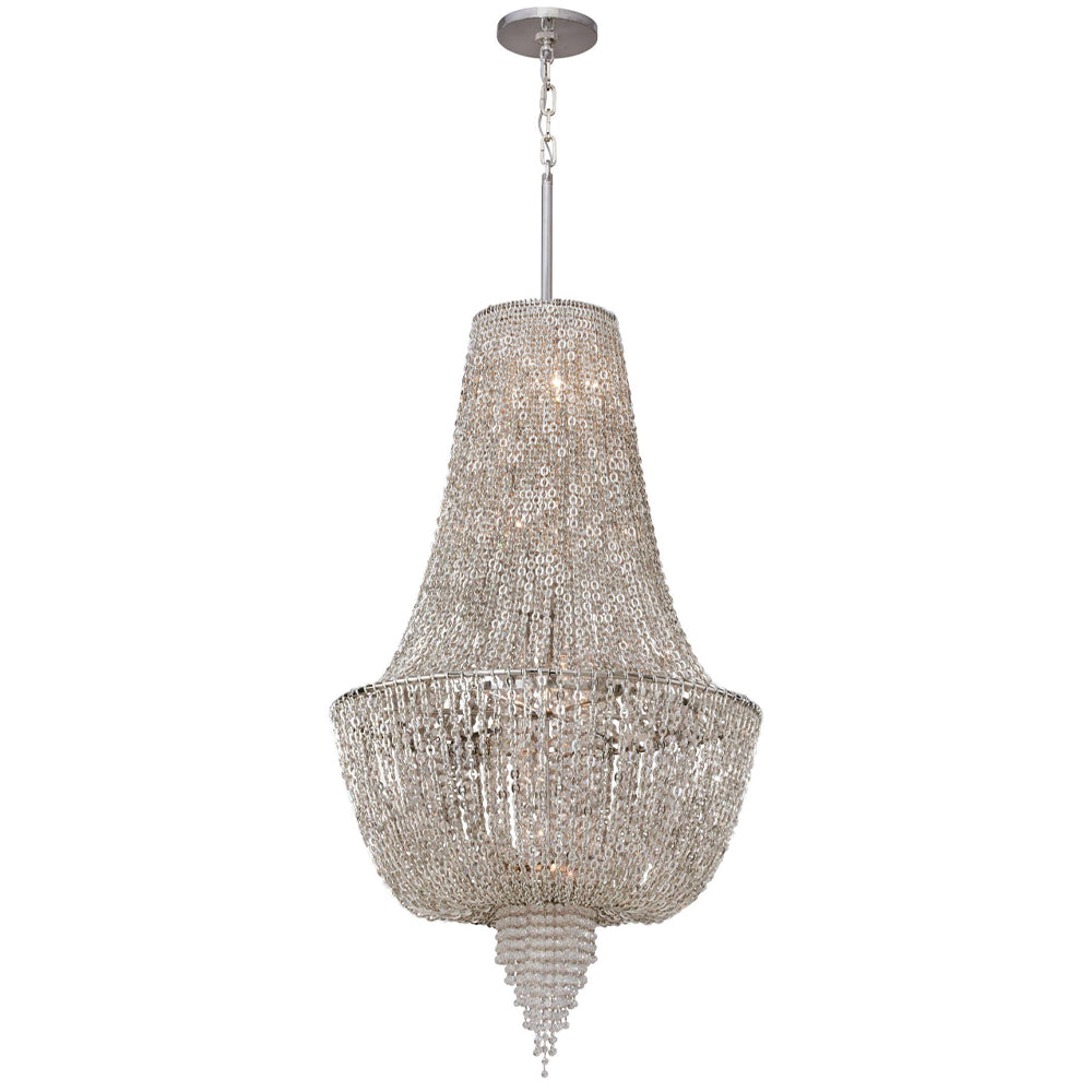 Rylight 5/6/8-Light Crystal Beads in Nickel Finish