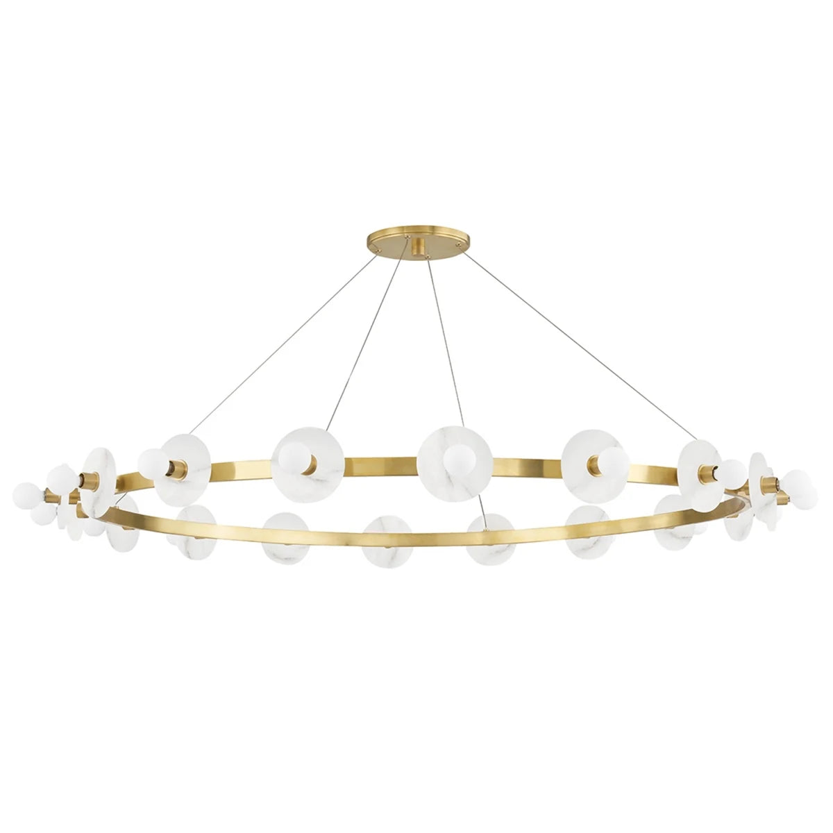 Rylight 1/2-Tier Ring Chandelier