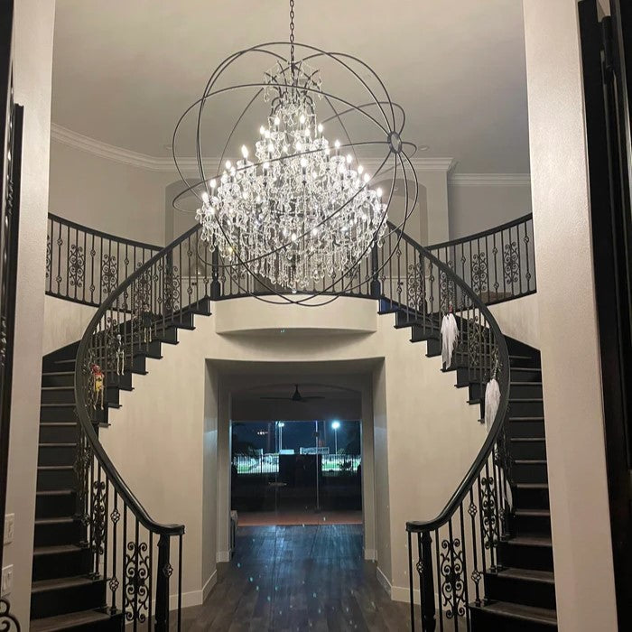 Rylight 4/6/12/15/25/50-lichte klassieke kristallen kroonluchter